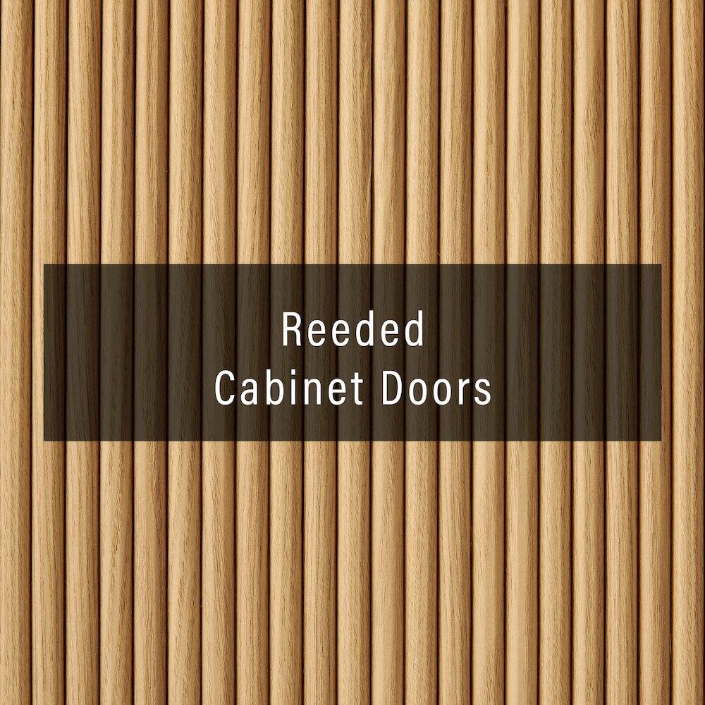 Reeded Cabinet Doors