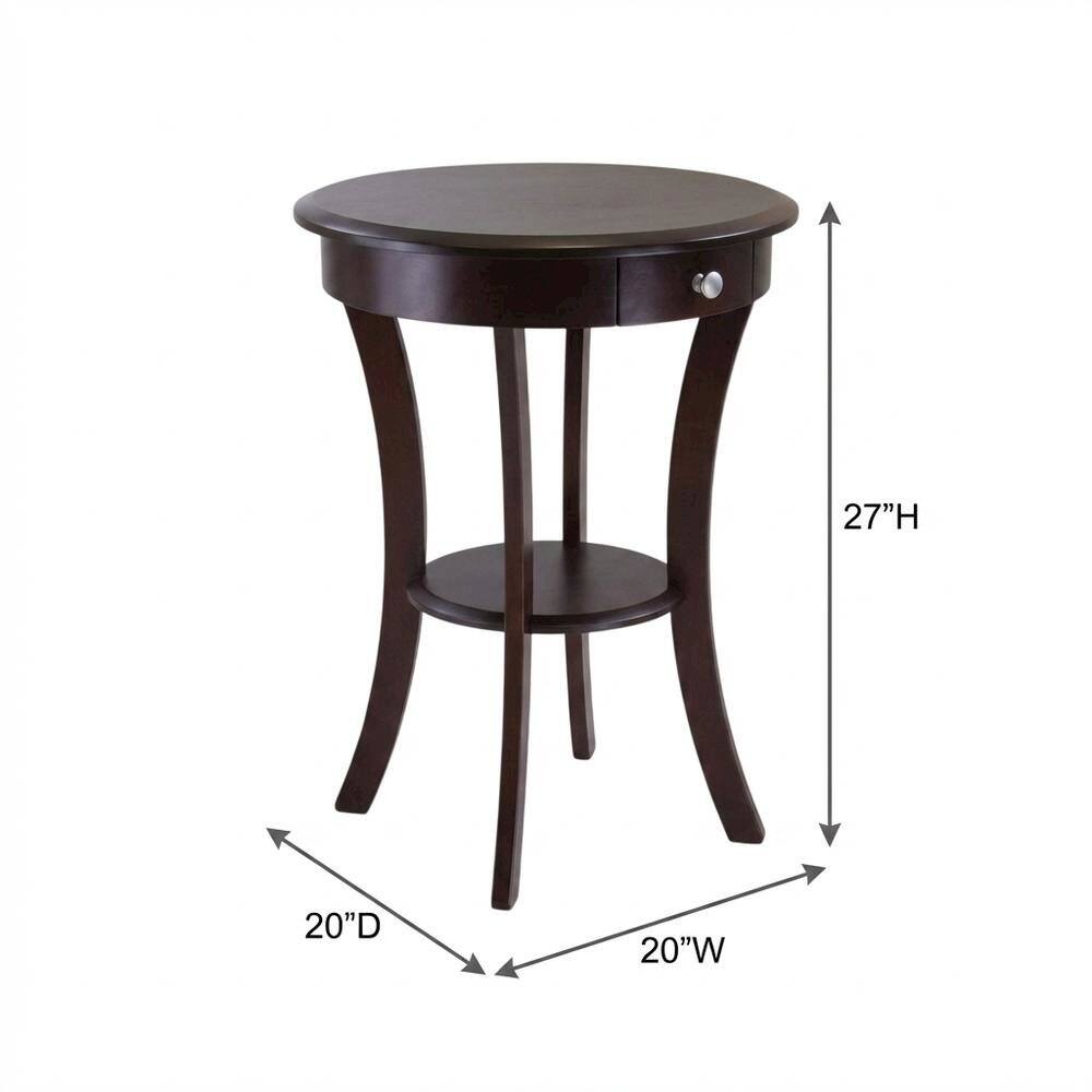 27"H 20"D 20"W