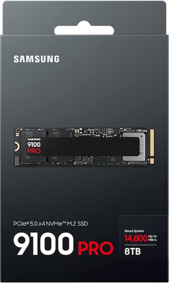 Samsung SSD 9100 PRO 8TB Internal SSD, PCIe 5.0x4 M.2 - Best Buy Samsung SSD 9100 PRO 8TB Internal SSD, PCIe 5.0x4 M.2 - Best Buy