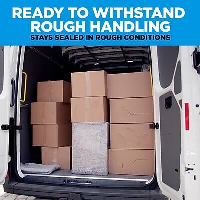 READY TO WITHSTAND ROUGH HANDLING  
STAYS SEALED IN ROUGH CONDITIONS