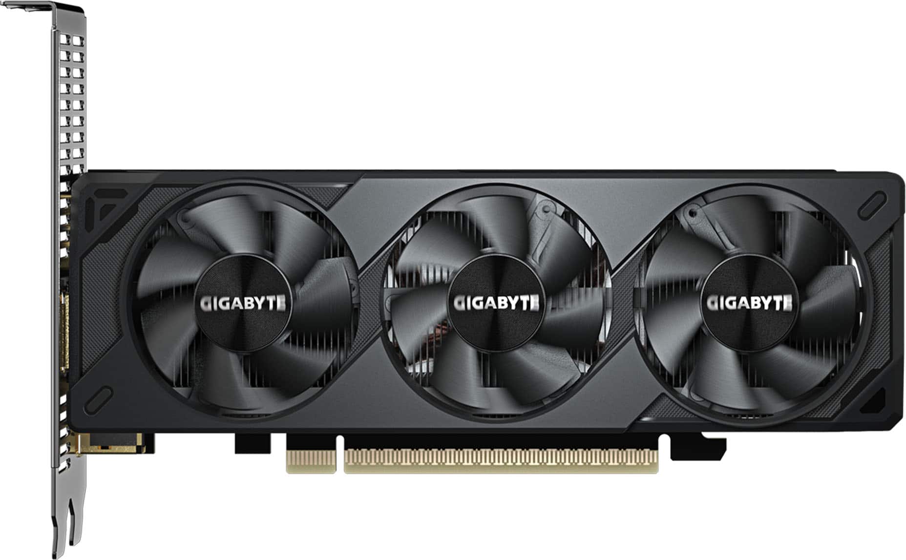 GIGABYTE - GeForce RTX 5050 OC Low Profile 8GB GDDR6 PCI Express 5.0 Graphics Card with up to 4 Display Support - Black - Front_Zoom