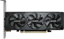 GIGABYTE - GeForce RTX 5050 OC Low Profile 8GB GDDR6 PCI Express 5.0 Graphics Card with up to 4 Display Support - Black - Front_Zoom