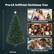 Pre-Lit Artificial Christmas Tree Commercial Decoration Christmas Holiday Decoration 5 FT Tall Home Decoration Dcor