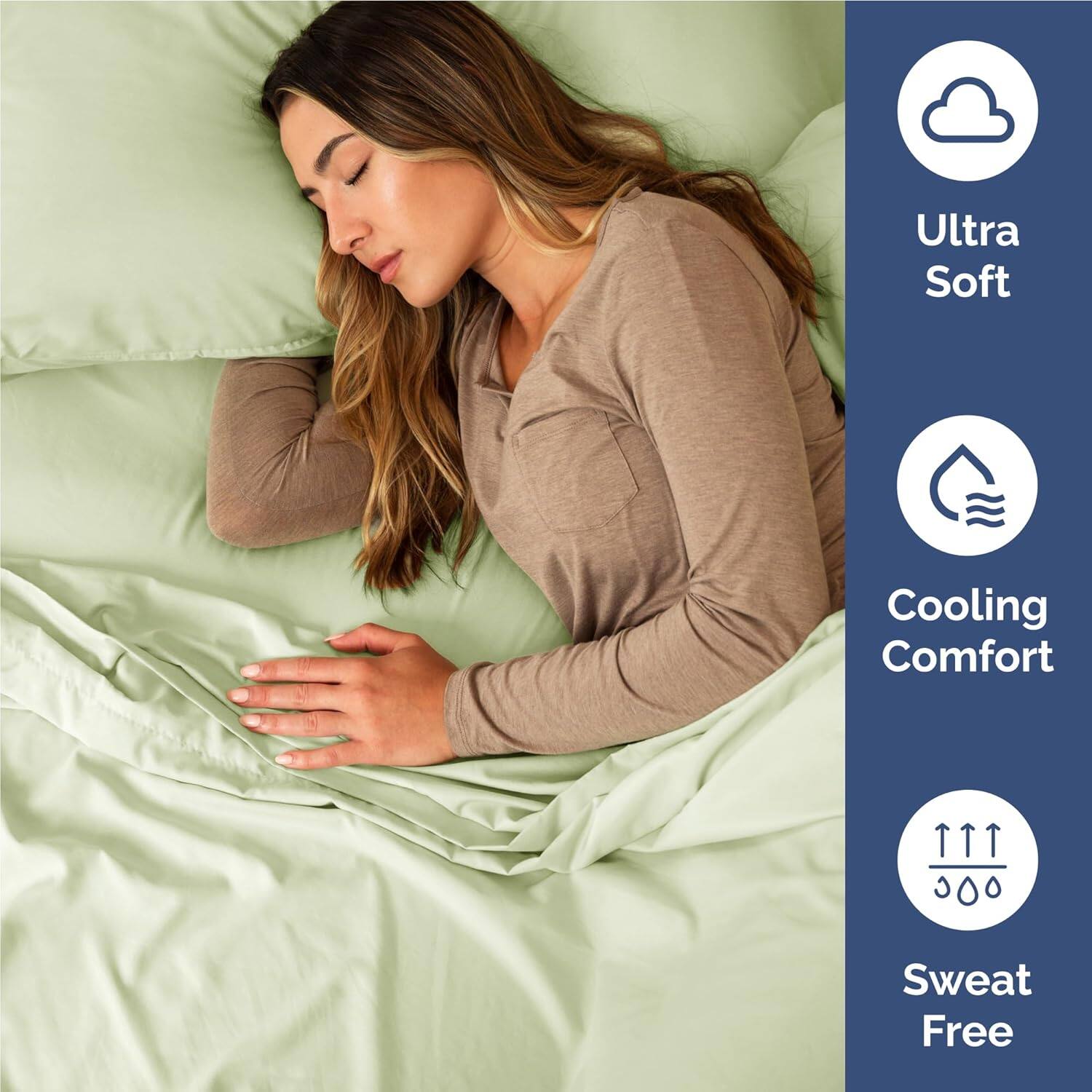Ultra Soft  
Cooling Comfort  
Sweat Free