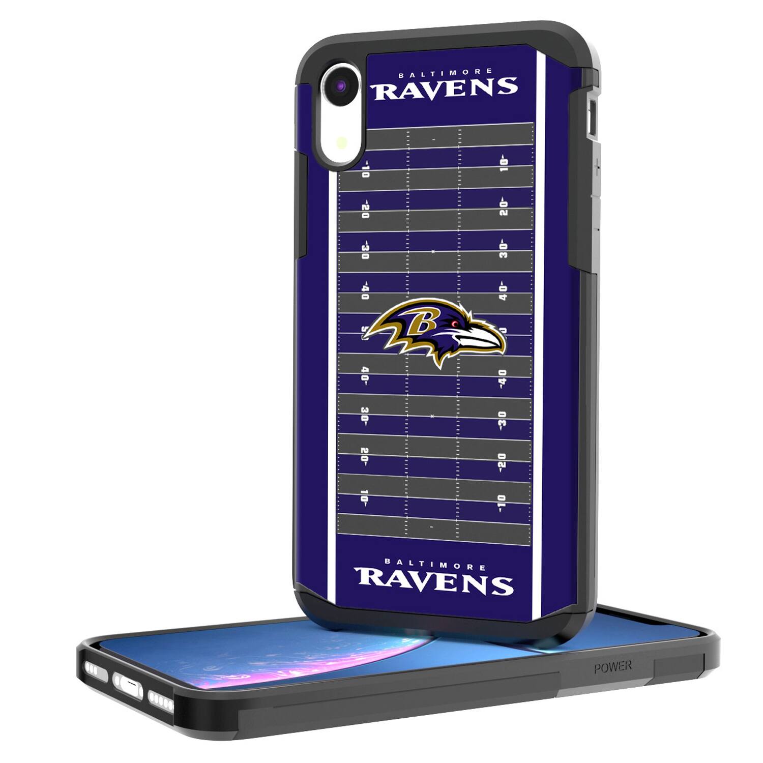 Keyscaper - NFL - Baltimore Ravens iPhone Rugged Field Design Case - 16 Plus - Multicolor price history on PriceWatchPro