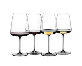 Riedel - Winewings Tasting Set, Set of 4 Wine Glasses - Clear