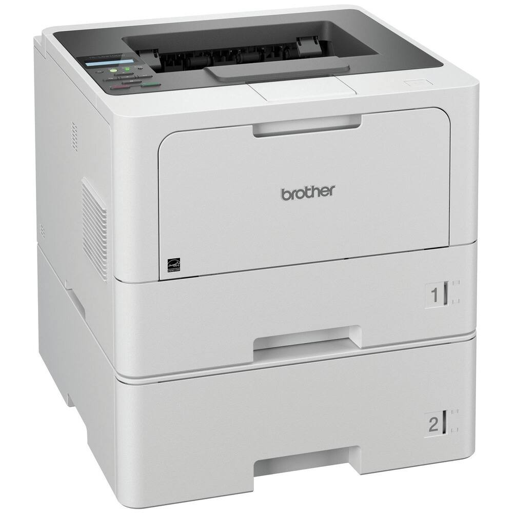Brother - HL-L5210DWT Business Monochrome Laser Printer with Dual Paper Trays - Gray