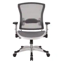 Office Star Products - Exec Breathable Mesh Back Chair - Platinum