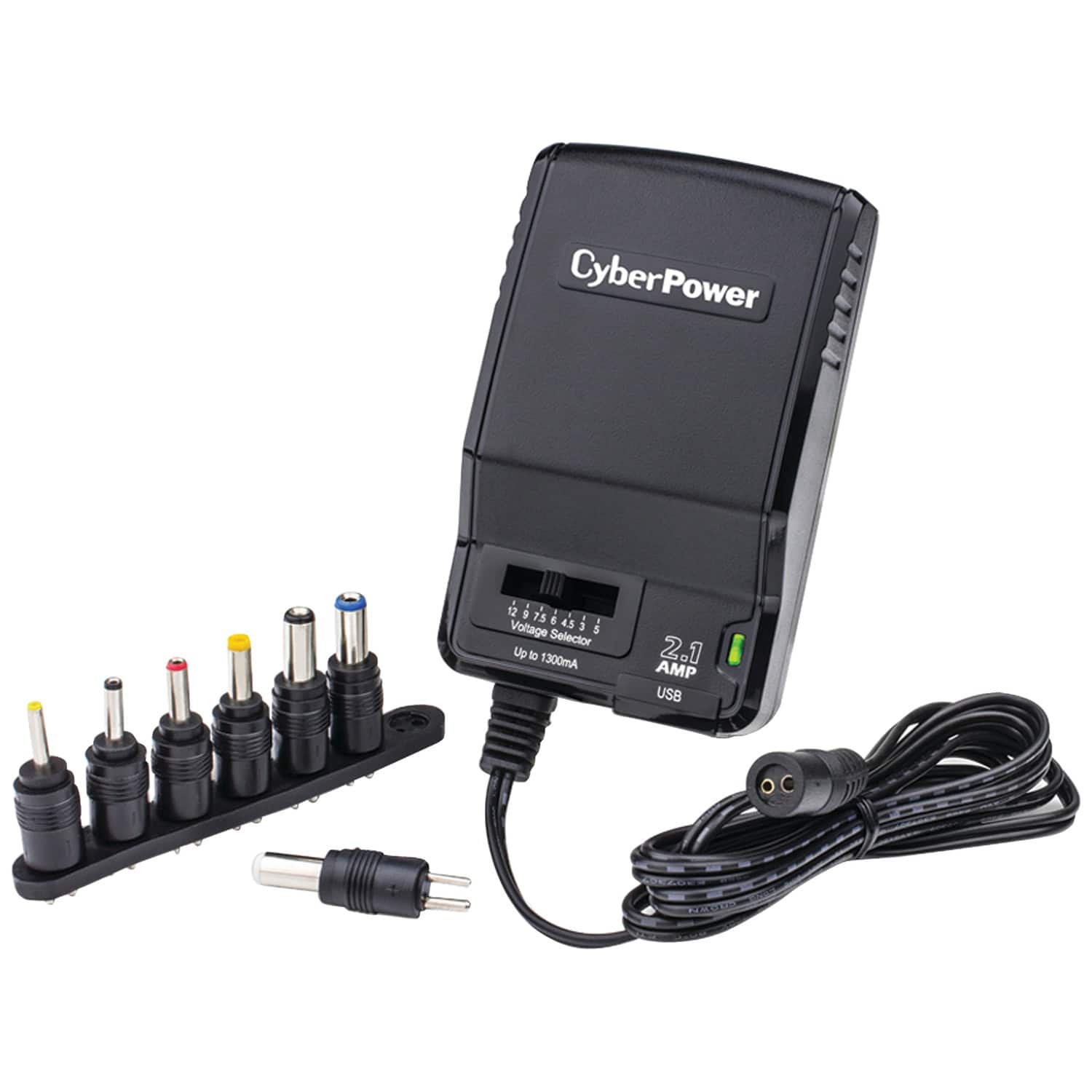 CyberPower Cpuac1u1300 1,300ma Universal Ac Power Adapter