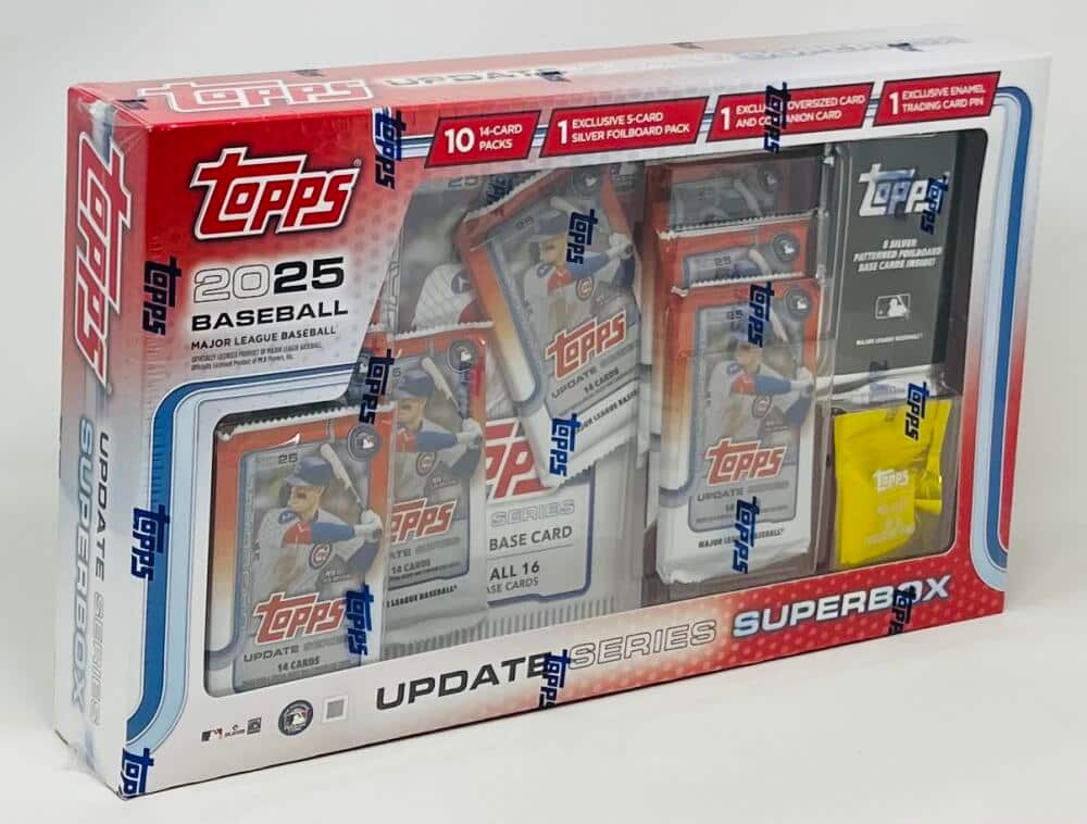 2025 Topps Update Series Baseball Super Box price history on PriceWatchPro