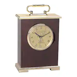 Jardine - Texas Tech Red Raiders Carriage Clock I - Gold