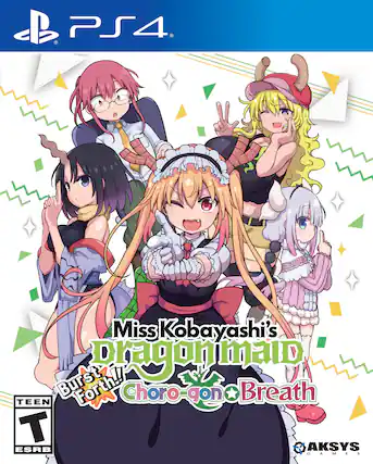 Front. Aksys Games - Miss Kobayashi’s Dragon Maid. - T (Teen 13+)