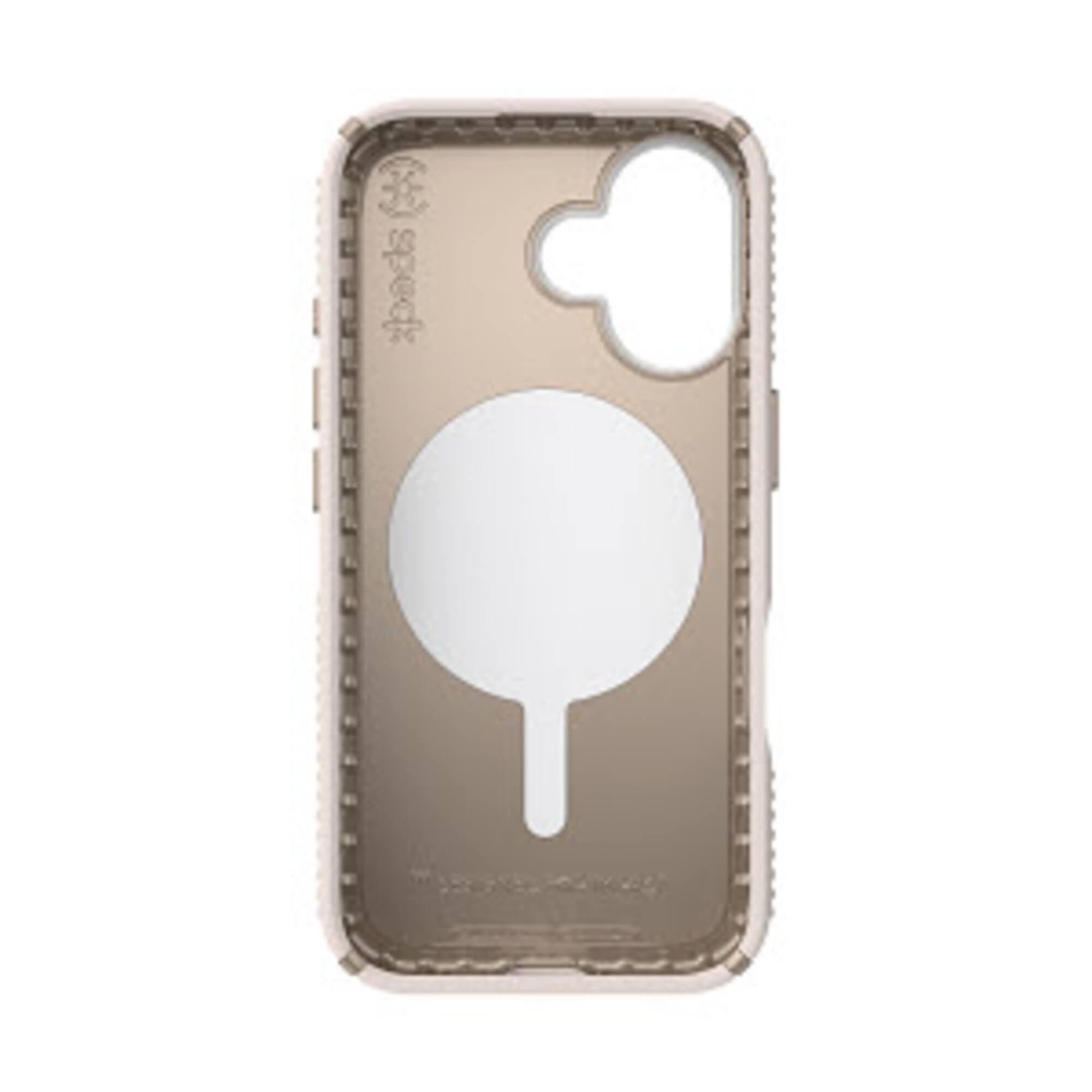 Alt View 1. Speck - Presidio2 Grip ClickLock Case with MagSafe for Apple iPhone 16 - Bleached Bone.