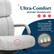 Ultra-Comfort Seating Technology: The foam-filled seat cushion with pocket coils offers long-lasting support throughout the day. The images shown are for illustration purposes only and may not be an exact representation of the product.