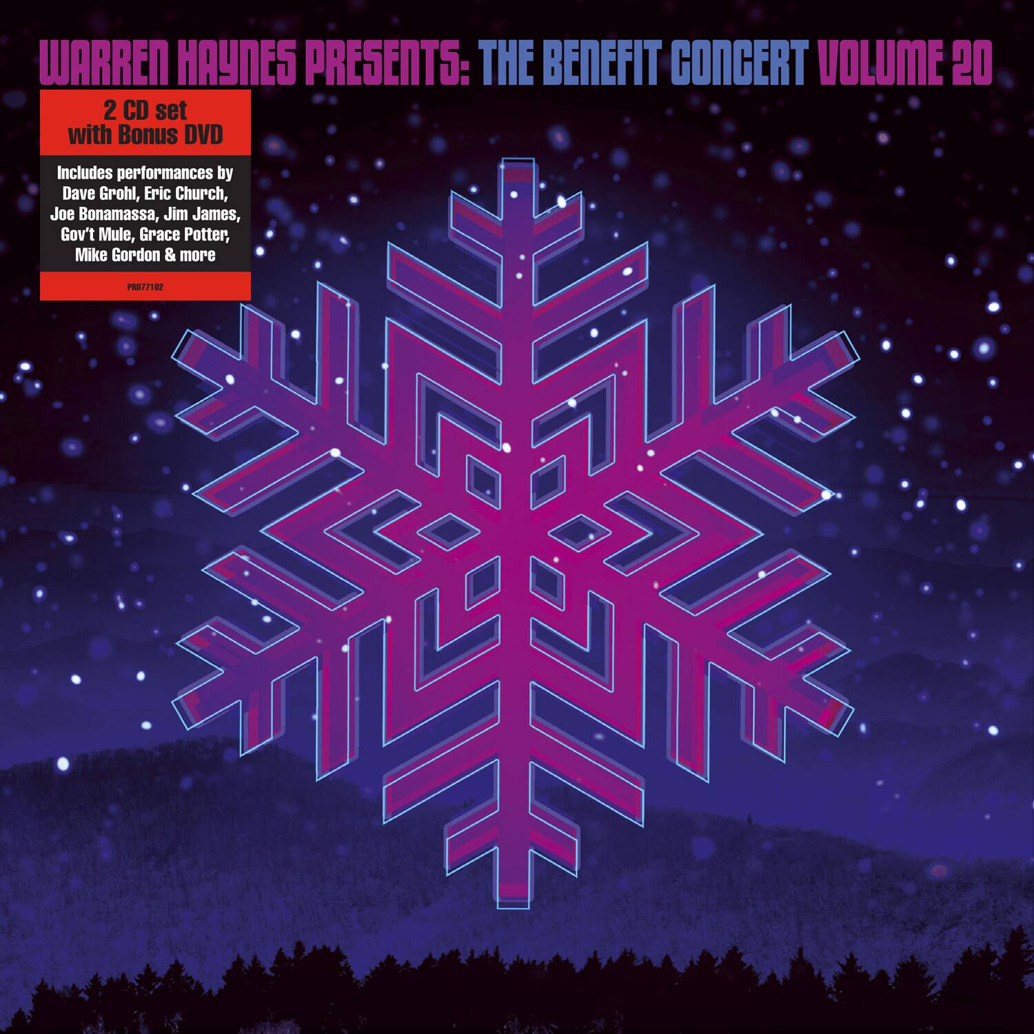 WARREN HAYNES PRESENTS: THE BENEFIT CONCERT VOLUME 20

2 CD set with Bonus DVD

Includes performances by Dave Grohl, Eric Church, Joe Bonamassa, Jim James, Gov't Mule, Grace Potter, Mike Gordon & more