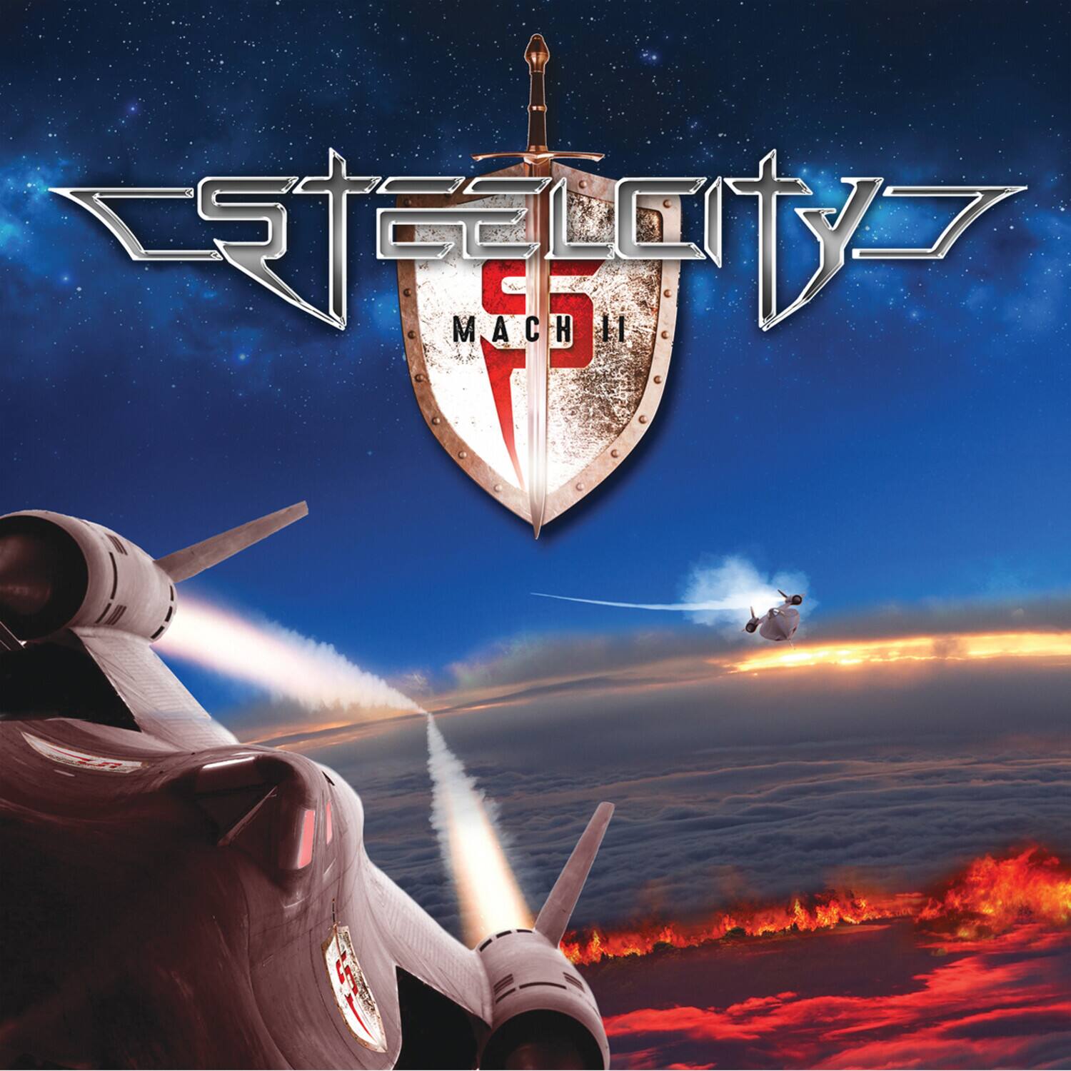 Front. Steelcity - Mach II   - COMPACT DISCS.