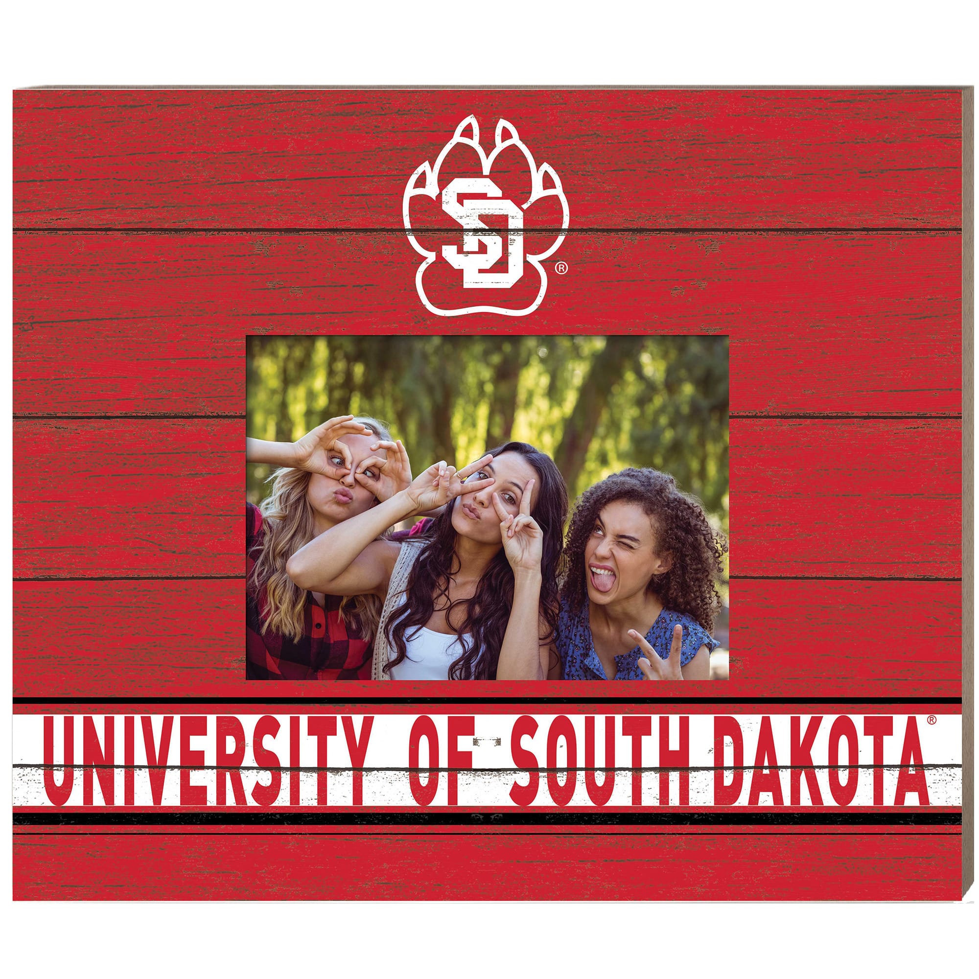 Jardine - South Dakota Coyotes 11'' x 13'' Team Spirit Scholastic Picture Frame - Red price history on PriceWatchPro