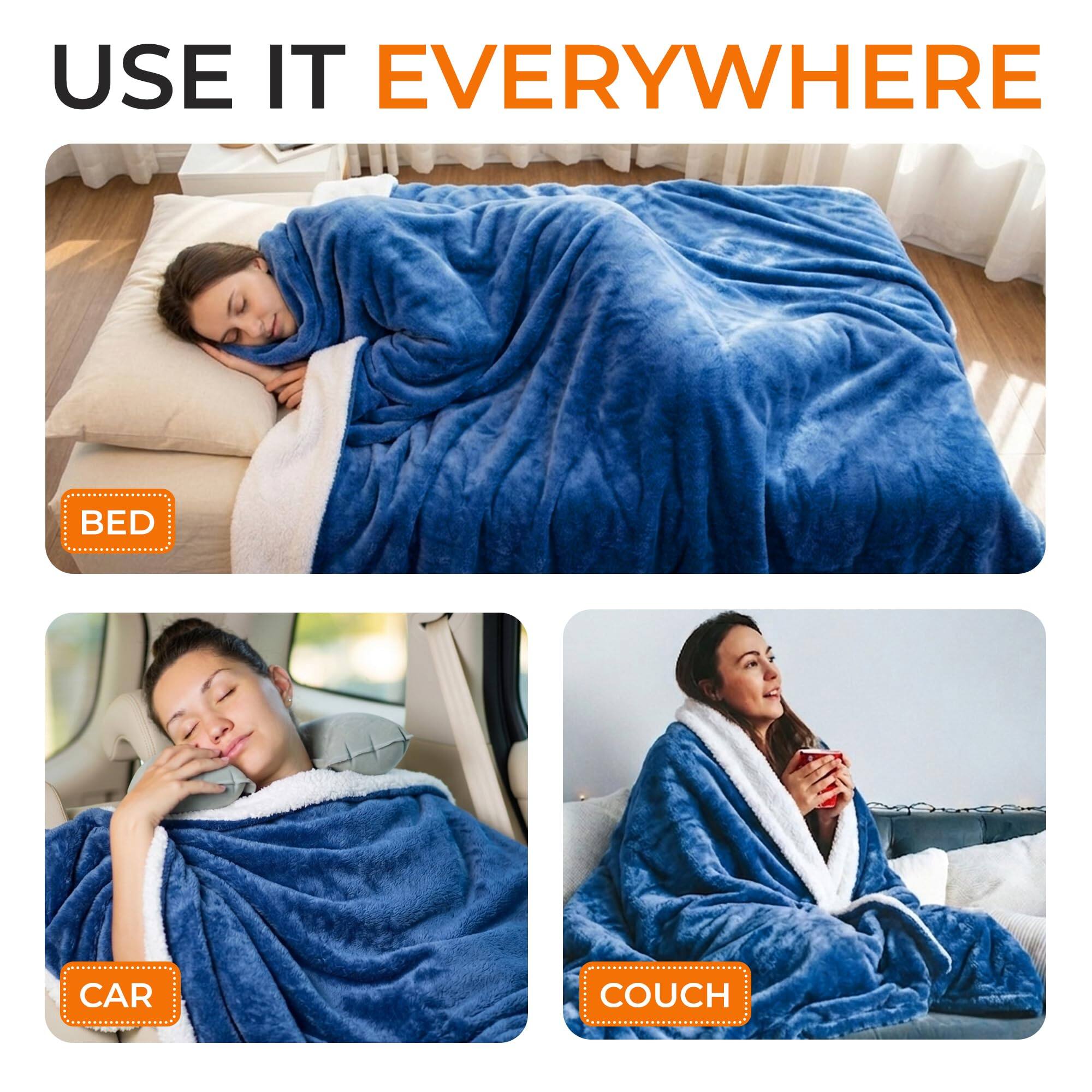 USE IT EVERYWHERE

BED

CAR

COUCH