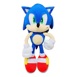Great Eastern - Sonic The Hedgehog 10 Inch Plush | Sonic with Fist - Blue