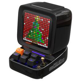 METALTON - Ditoo Retro Pixel Art Game With Led App Controlled Front Screen - Black