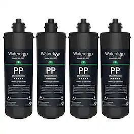 WD-10PP Under Sink Water Filter, Replacement for Waterdrop TSA & TSB &TSB-CM - Black
