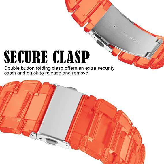 SECURE CLASP

Double button folding clasp offers an extra security catch and quick to release and remove