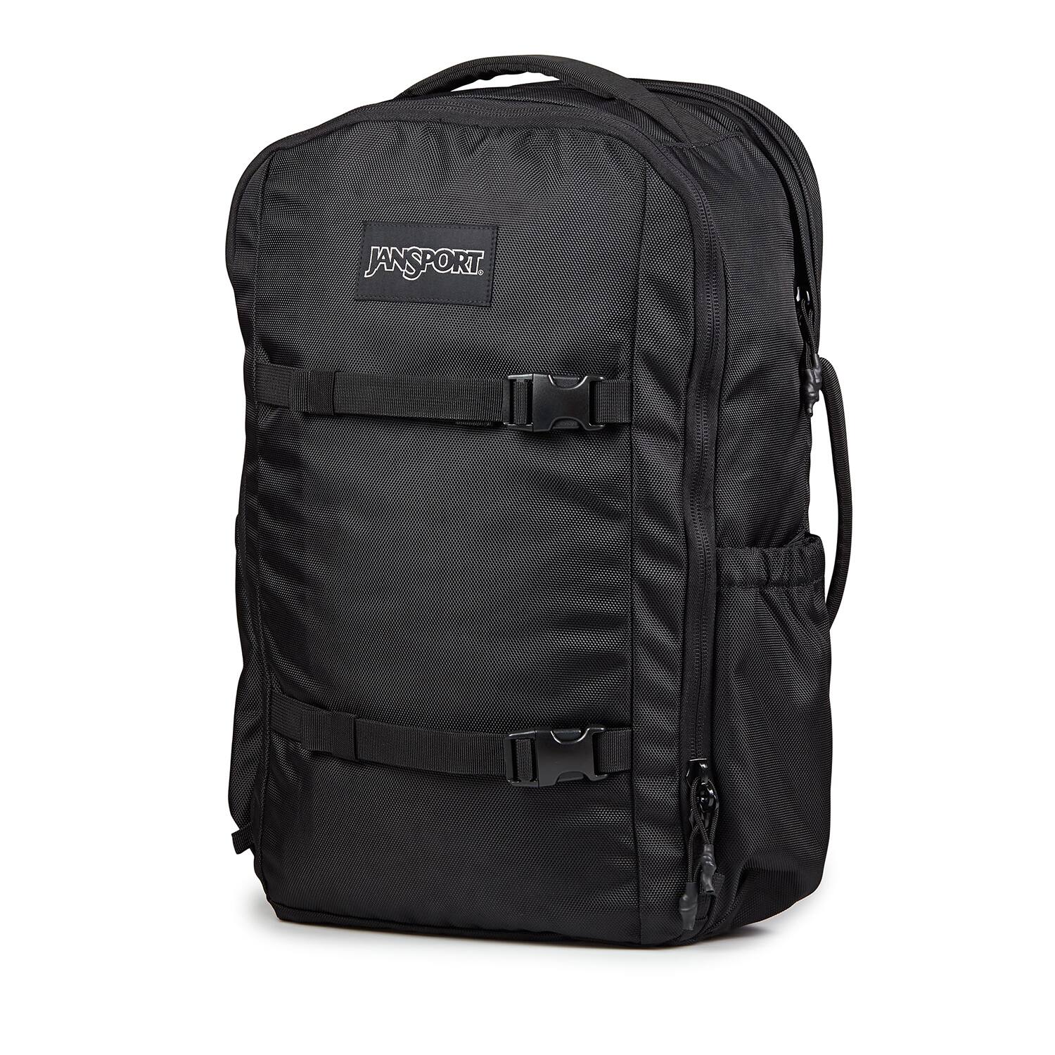 Alt View 2. JanSport - Venture Pack Travel Pack With Large Main Compartment JS0A85VC - Black.