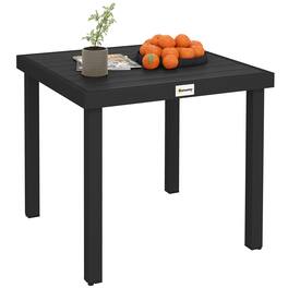 Outsunny - Patio Dining Table for 4 - Black