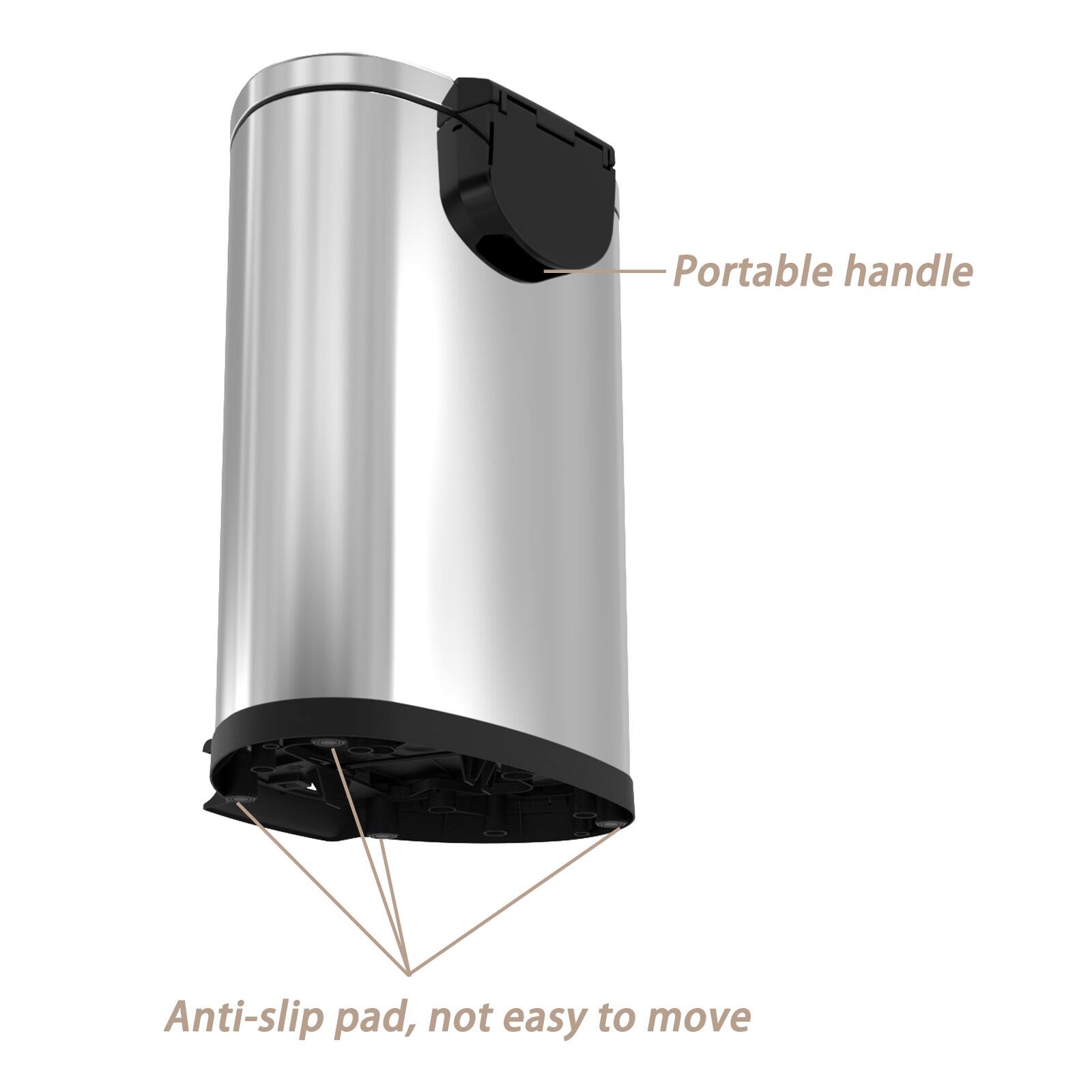 - Portable handle
- Anti-slip pad, not easy to move