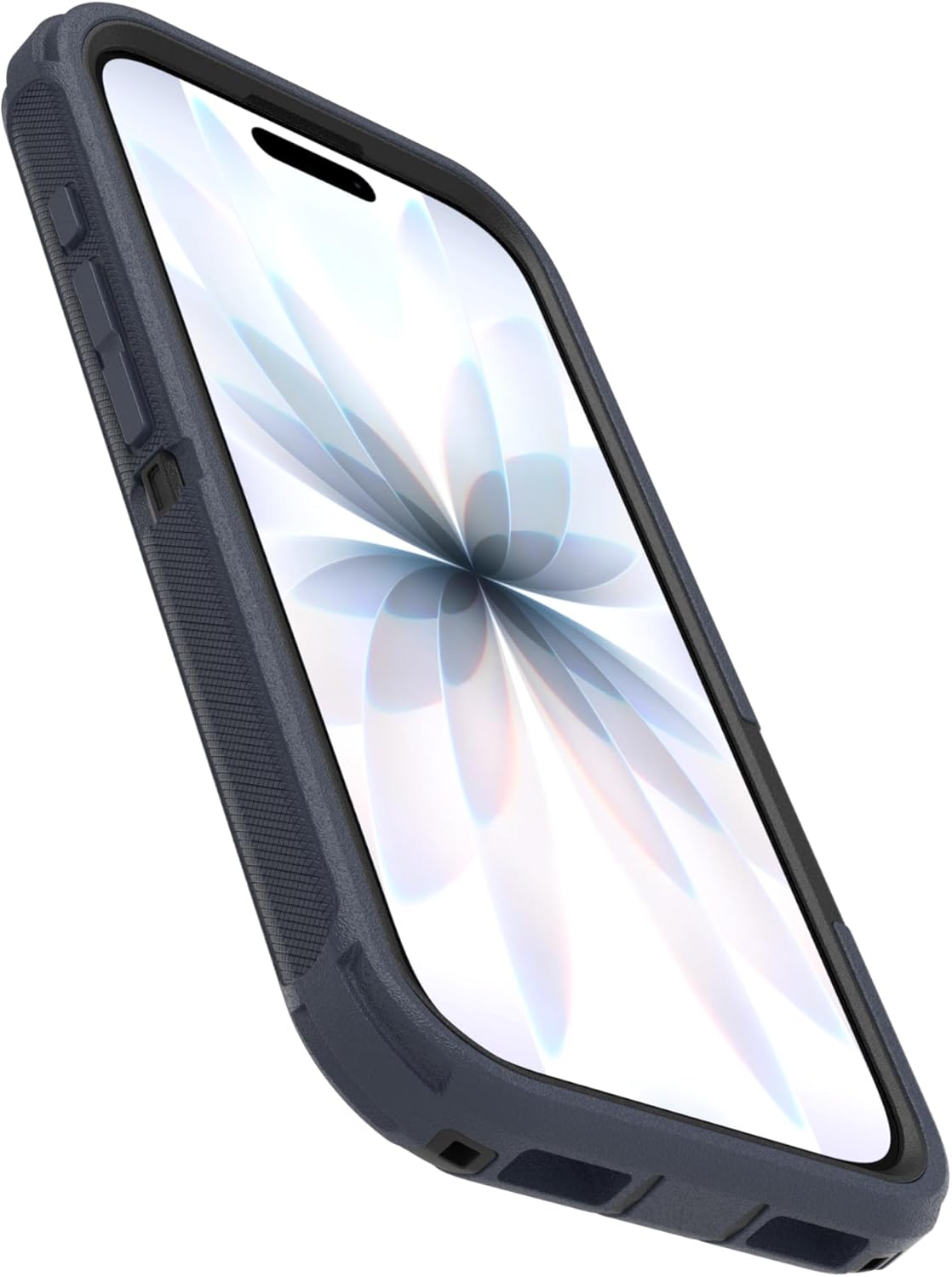 Back. OtterBox - OtterBox iPhone 17 (Only) - Defender Series Case - Case Only - Snaps on MagSafe - Tough - Rugged & Durable - Vintage Indigo Dream (Blue & Black).