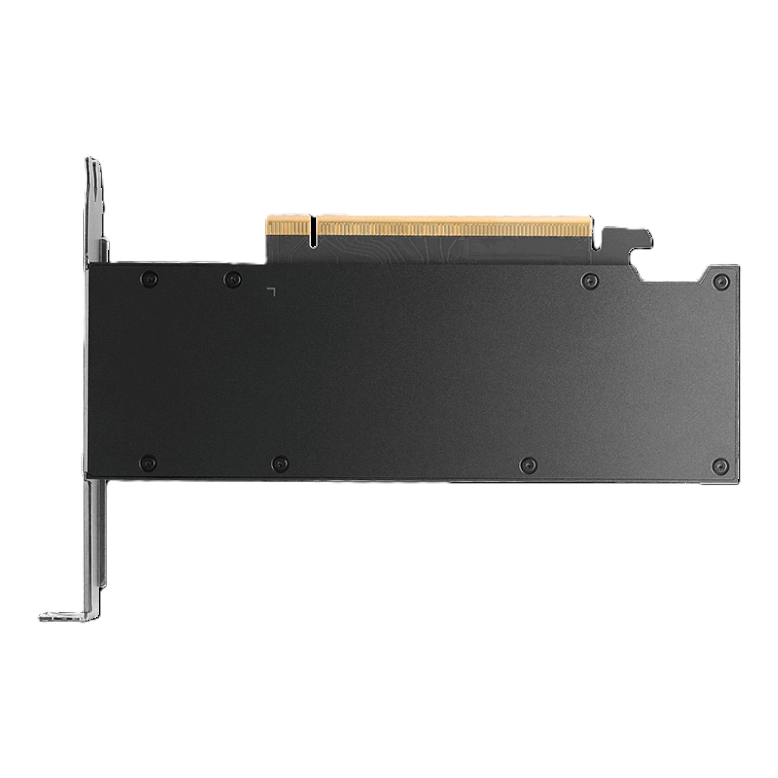 Left. PNY - NVIDIA RTX PRO 2000 Blackwell Architecture 16GB GDDR7 PCI Express 5.0 Graphics Card - Black.