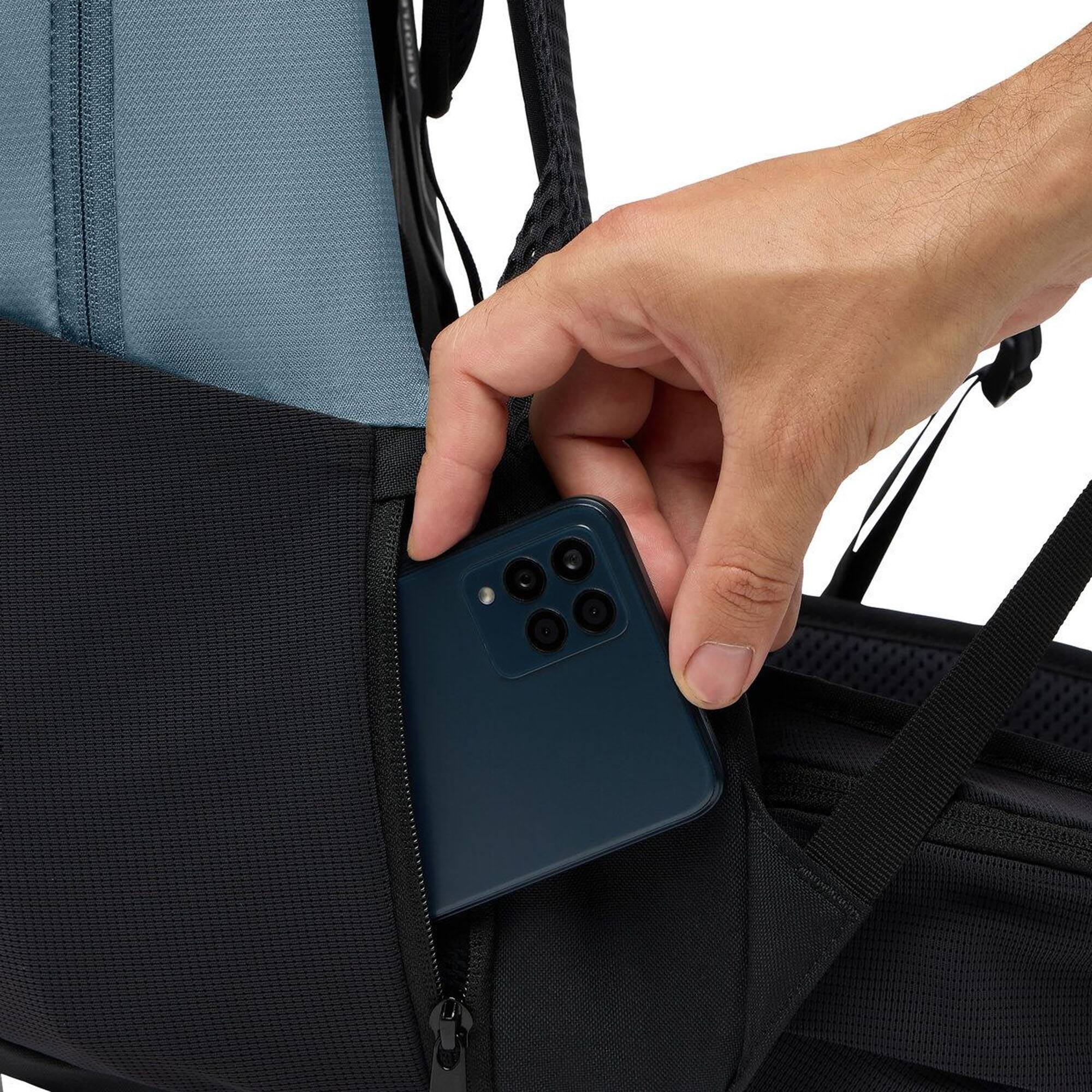 Alt View 3. VAUDE - Vaude Trailvent 15 Mountain Bike Backpack - Heron - Heron.