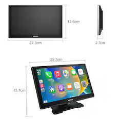 13.6cm
ESSGOO
22.3cm
2.7cm
22.3cm
16:43 4G
Phone
Music
Maps
Now Playing
Messages
15.7cm
Car
WED 28
Calendar
Audiobooks
Podcasts
Servings
ESSGOO