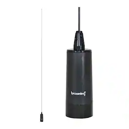 Browning - Br-140-b 200-watt Low-band 26.5 Mhz To 30 Mhz Unity-gain Uhf Antenna With Nmo Mounting ( Base) - Black