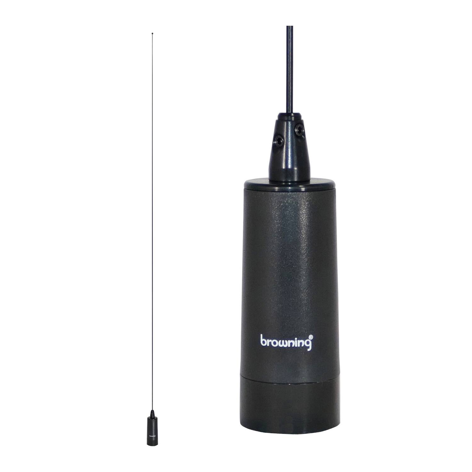Front. Browning - Browning Br-140-b 200-watt Low-band 26.5 Mhz To 30 Mhz Unity-gain Uhf Antenna With Nmo Mounting (black Base) - Black.