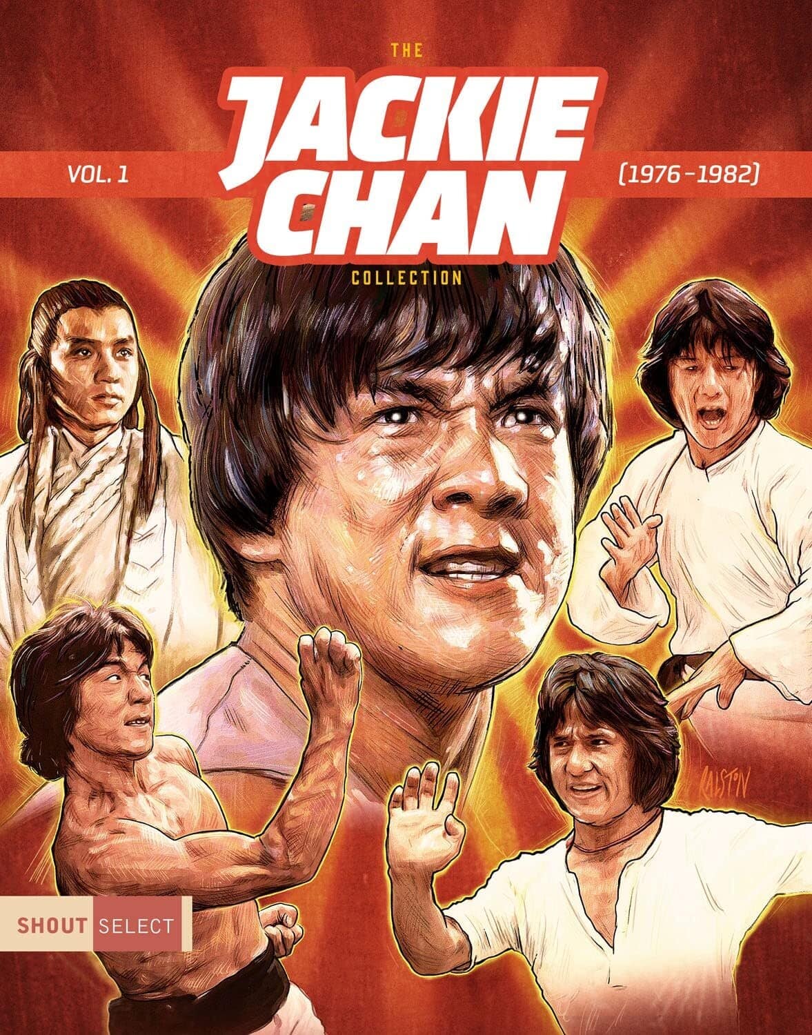 Front. The Jackie Chan Collection: Volume 1 (1976 - 1982)   - BLU-RAY.