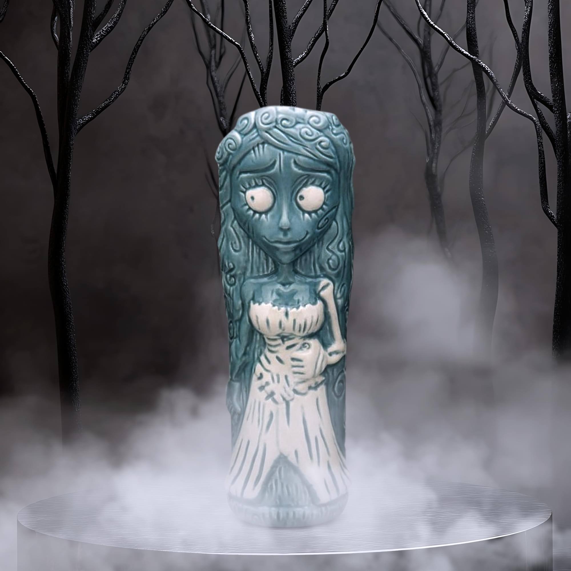 Alt View 10. Beeline Creative - Geeki Tikis Corpse Bride Emily 18oz Ceramic Mug - Blue.