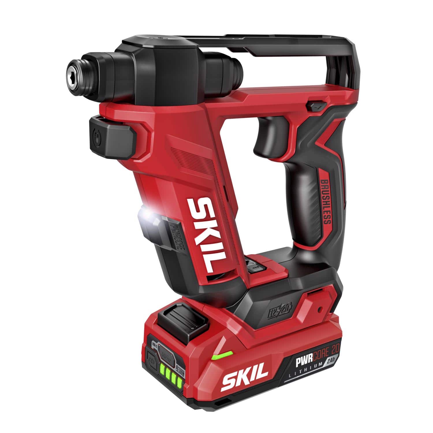 Skil - 20V 1/4 in. Brushless Cordless Drill Kit (Battery & Charger)