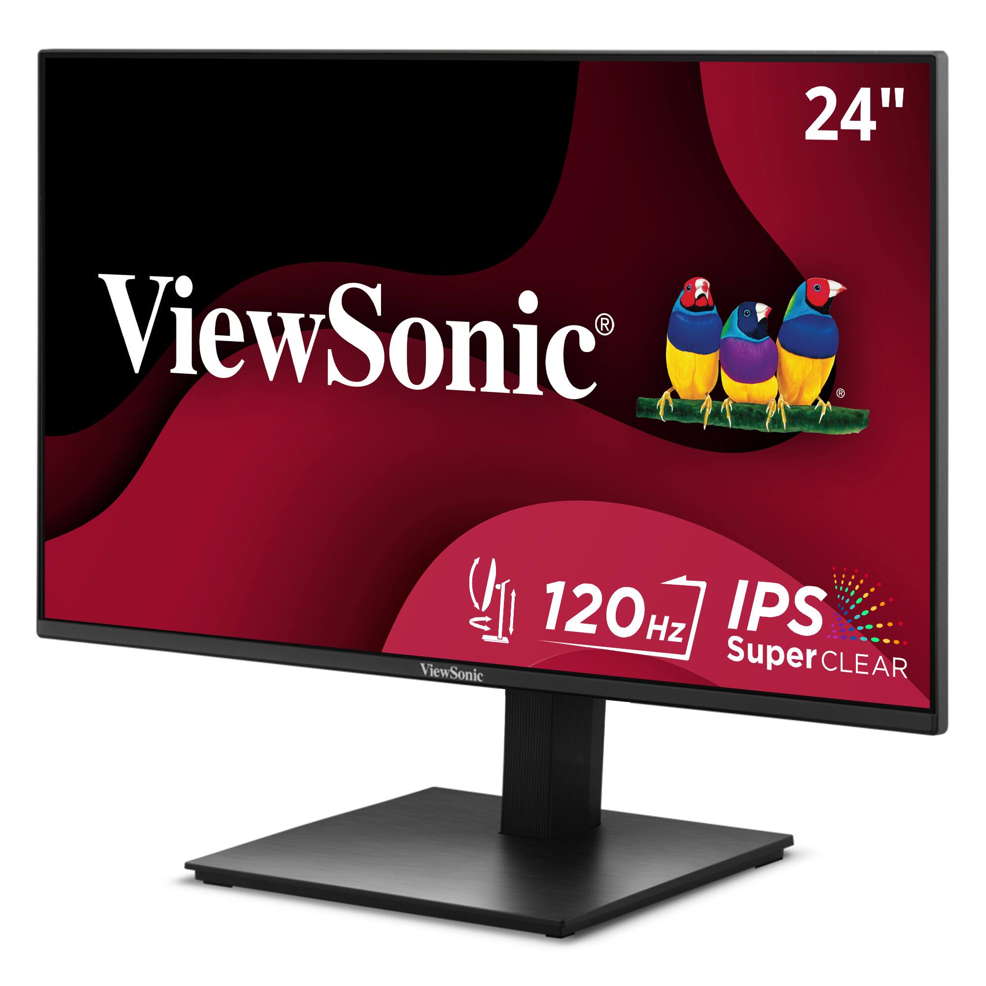 24" ViewSonic  
120Hz IPS Super CLEAR