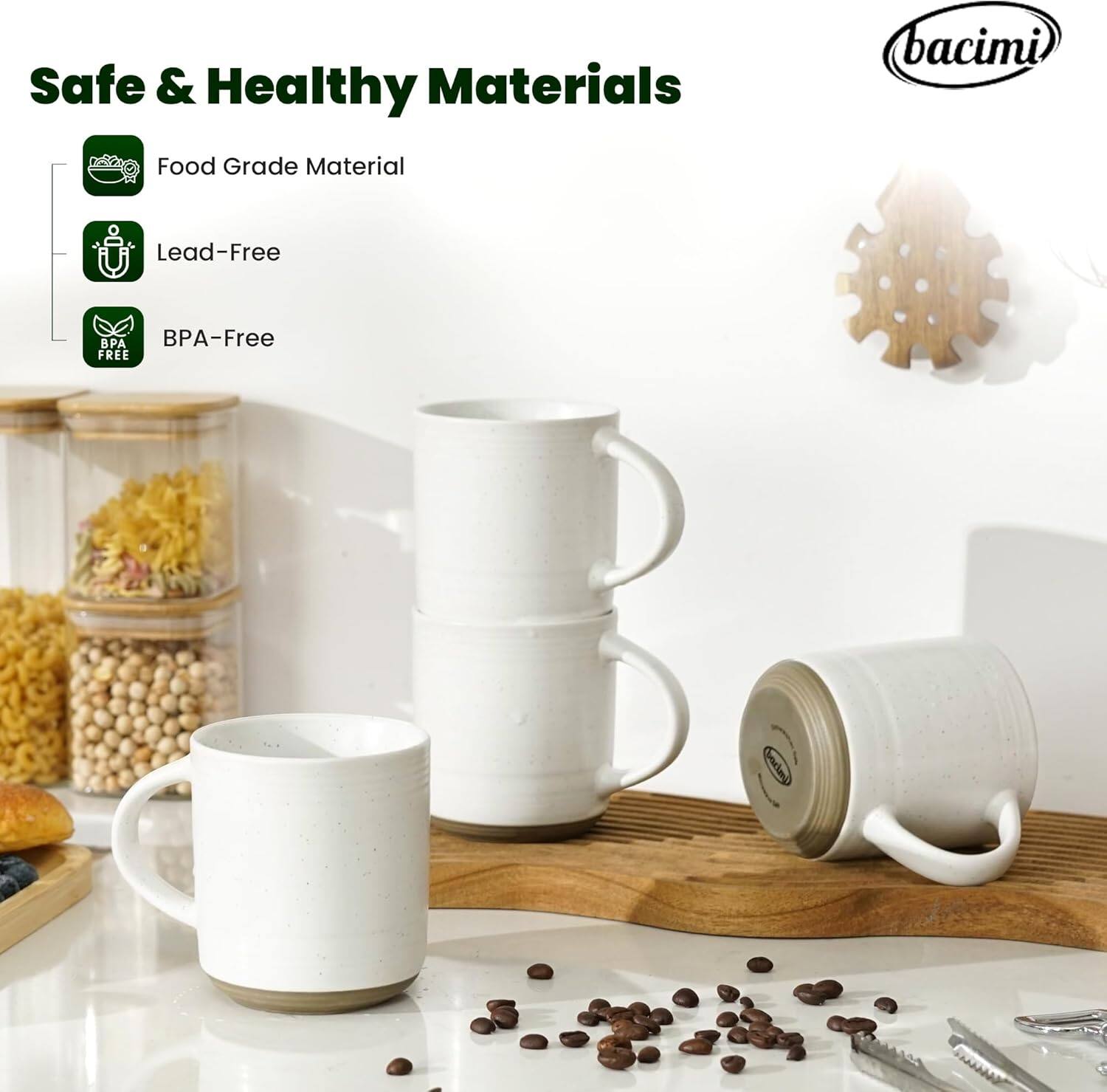 Safe & Healthy Materials

- Food Grade Material
- Lead-Free
- BPA-Free