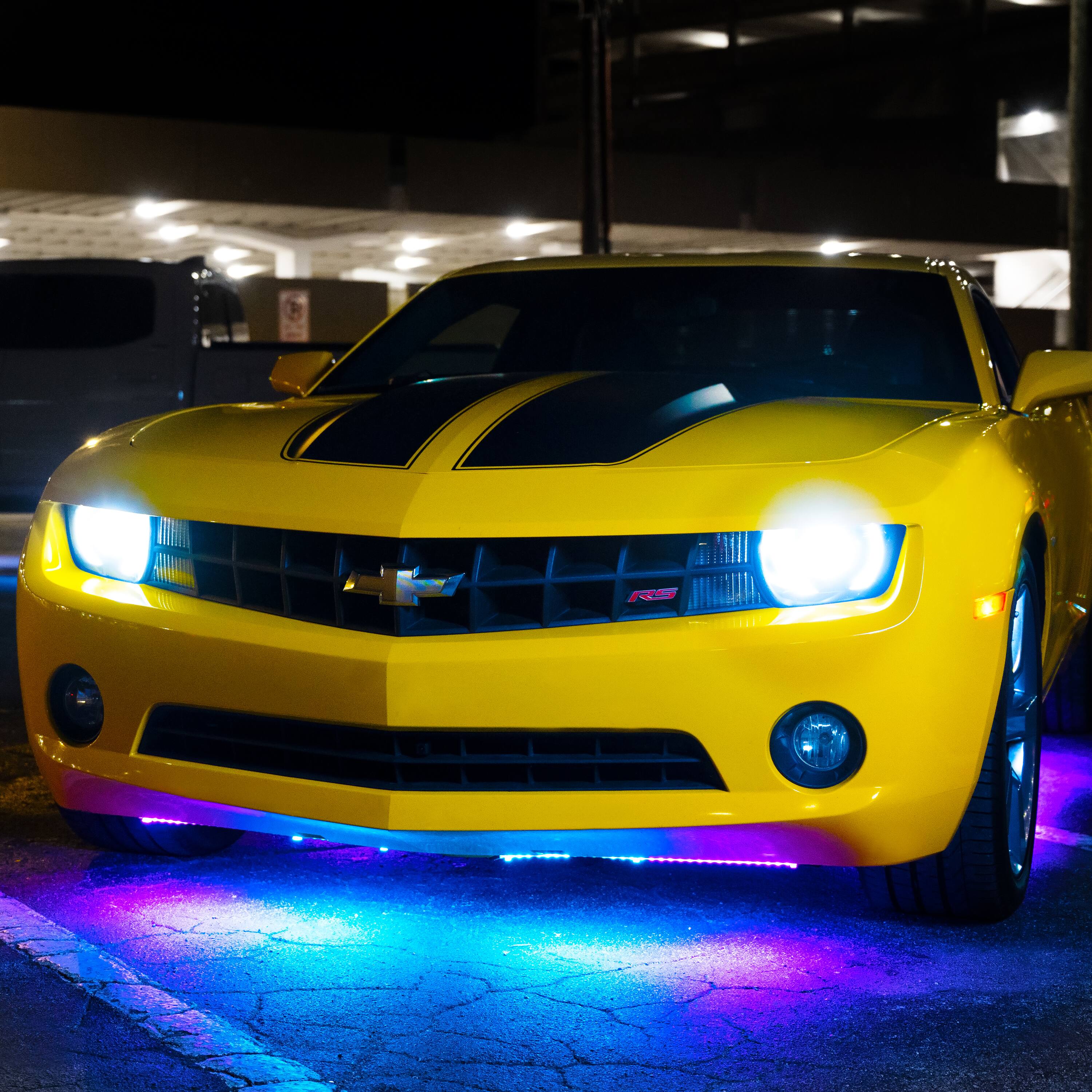 Alt View 12. Race Sport - COLORTRAIL RGBW Underbody LED Light Kit (6-Pack) - Multi.