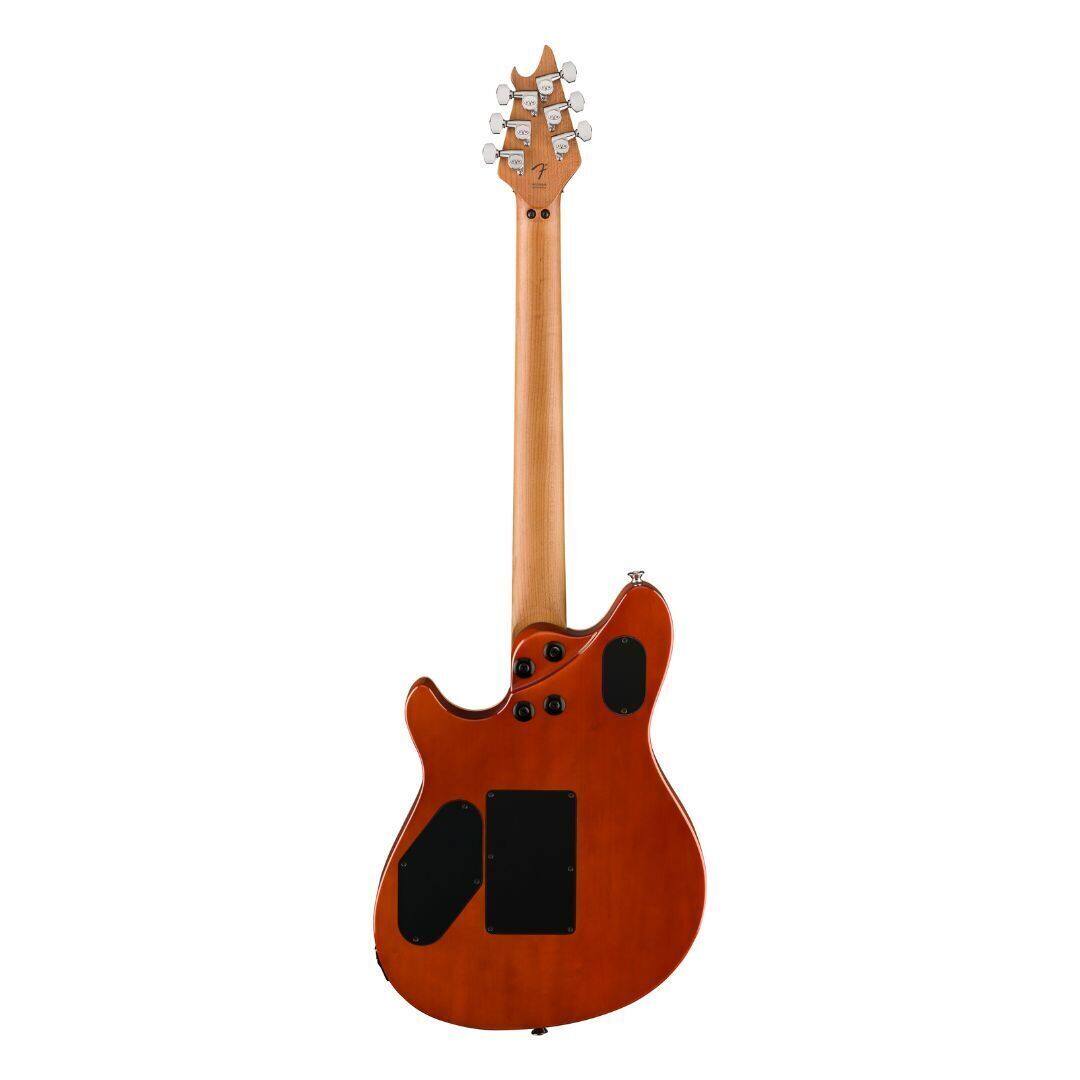 Back. EVH - EVH Wolfgang Special Transactional QM Electric Guitar - Indigo Burst.
