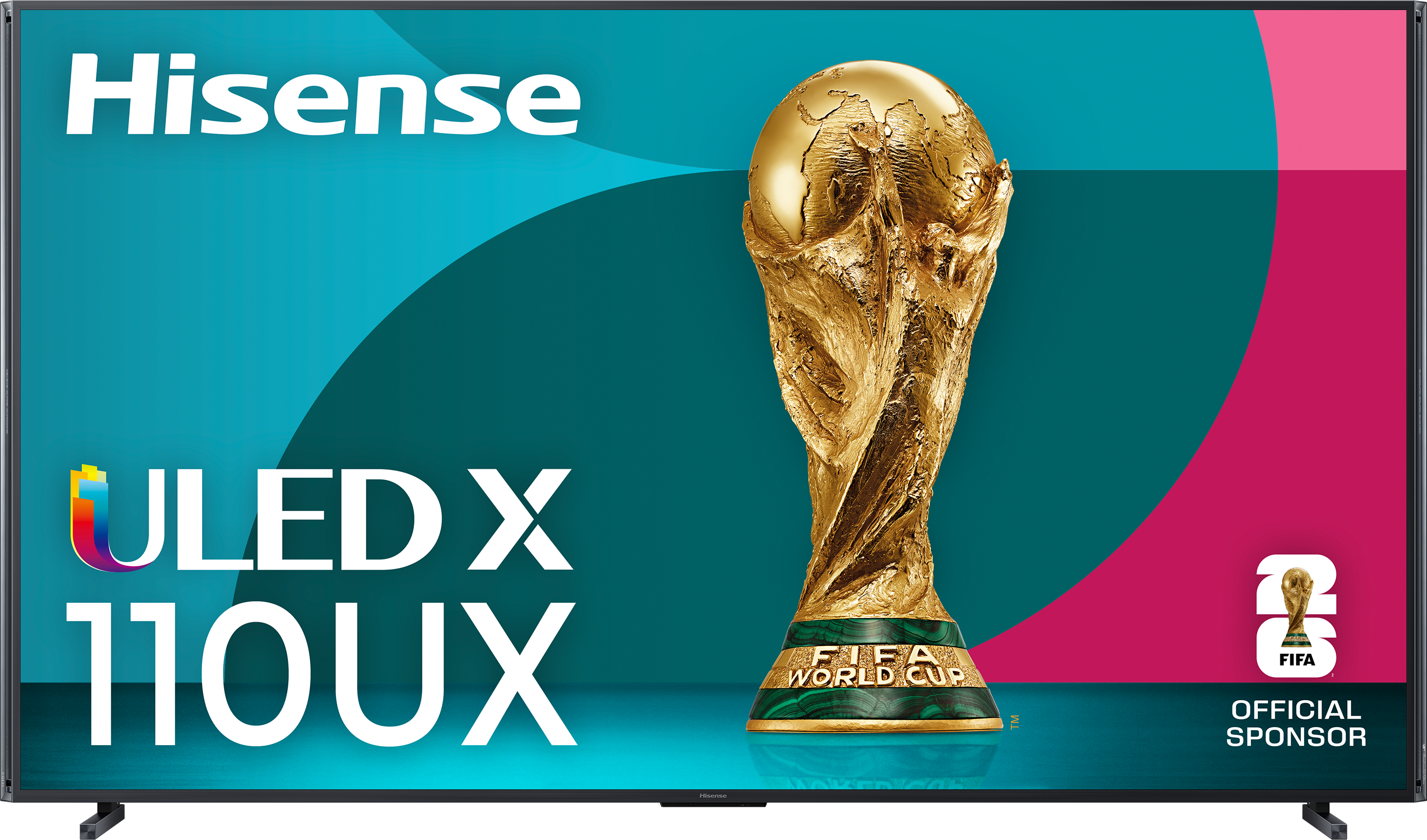 Hisense - 110" Class UX Series 4K Mini-LED ULED Google TV - Front_Zoom