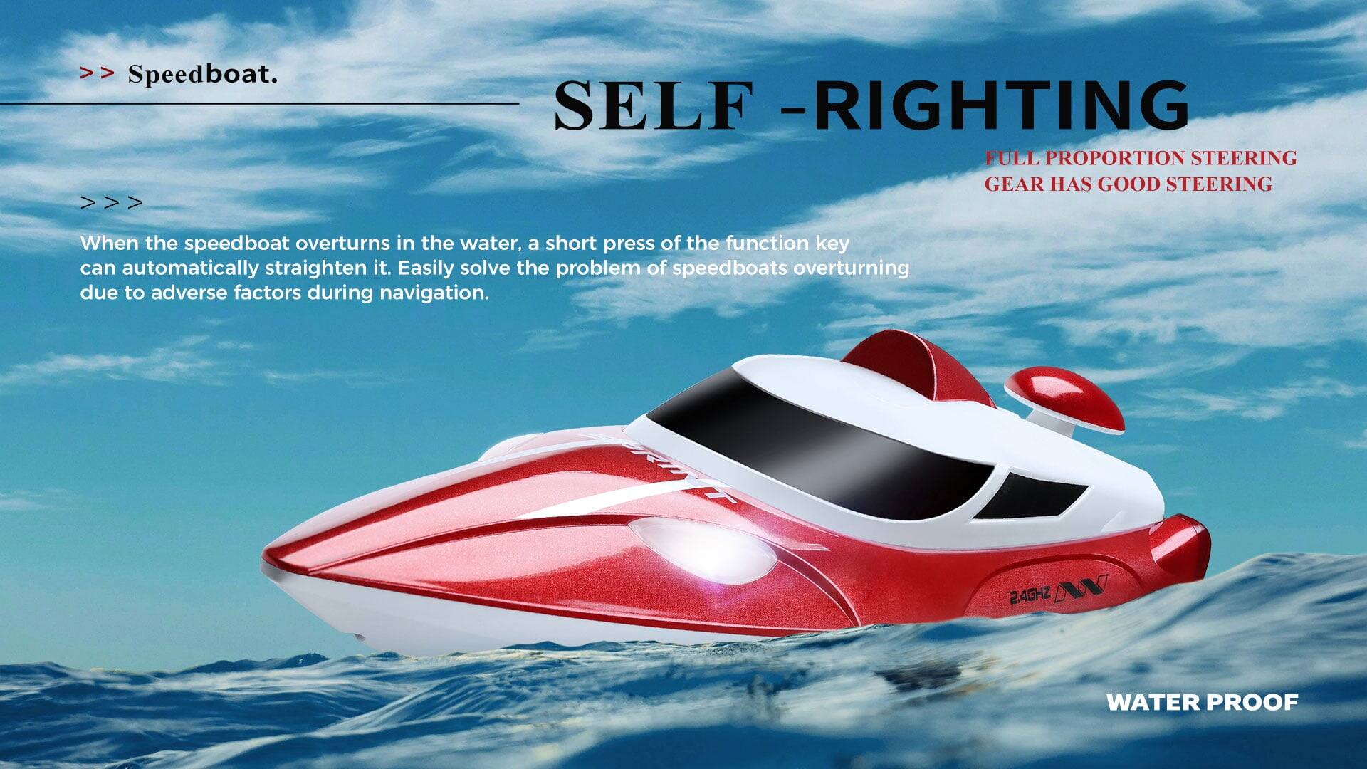 Topteng Wltoys WL918 21MPH RC Jet Boat Water Cooled 550 Motor