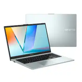 ASUS - Vivobook Go 15.6" FHD IPS Notebook Intel N150 4GB LPDDR5 RAM 128GB UFS Intel N150 Quad-core - Green Gray