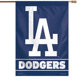 WinCraft - Los Angeles Dodgers 28" x 40" Wordmark House Flag - Multicolor