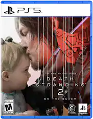 PS5 A HIDEO KOJIMA GAME DEATH STRANDING 2 ON THE BEACH MATURE 17+ M ESRB ART NOT FINAL PRODUCTOR STUDIOS.