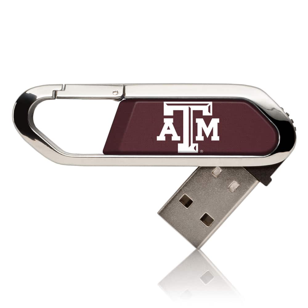 Keyscaper - Texas A&M Aggies 16GB Clip USB Flash Drive - Multicolor