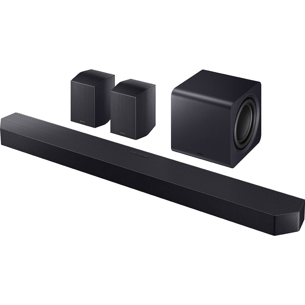Alt View 4. Samsung - HW-Q990F Q Series Soundbar 11.1.4 ch (2025) + 26 Months Protection Bundle.