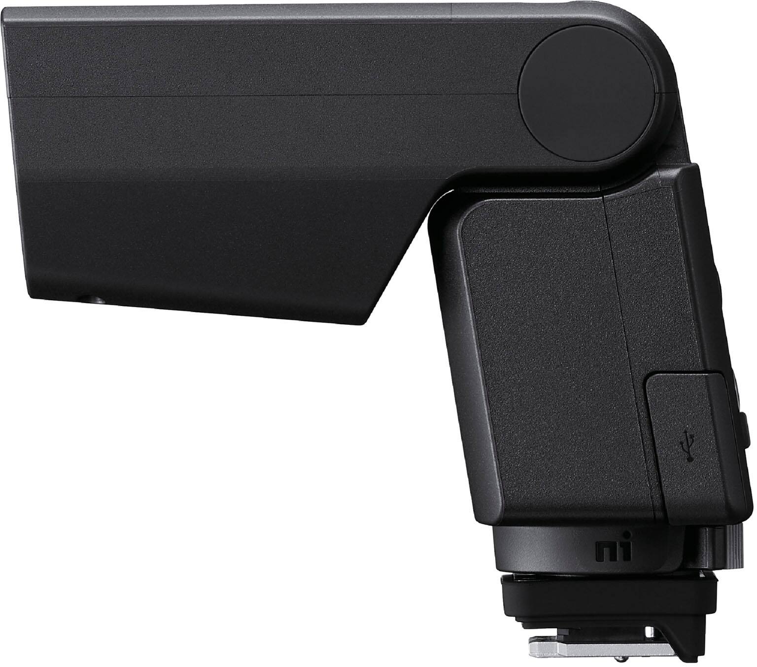 Left. Sony - GN28 Wireless Radio Control External Flash - Black.